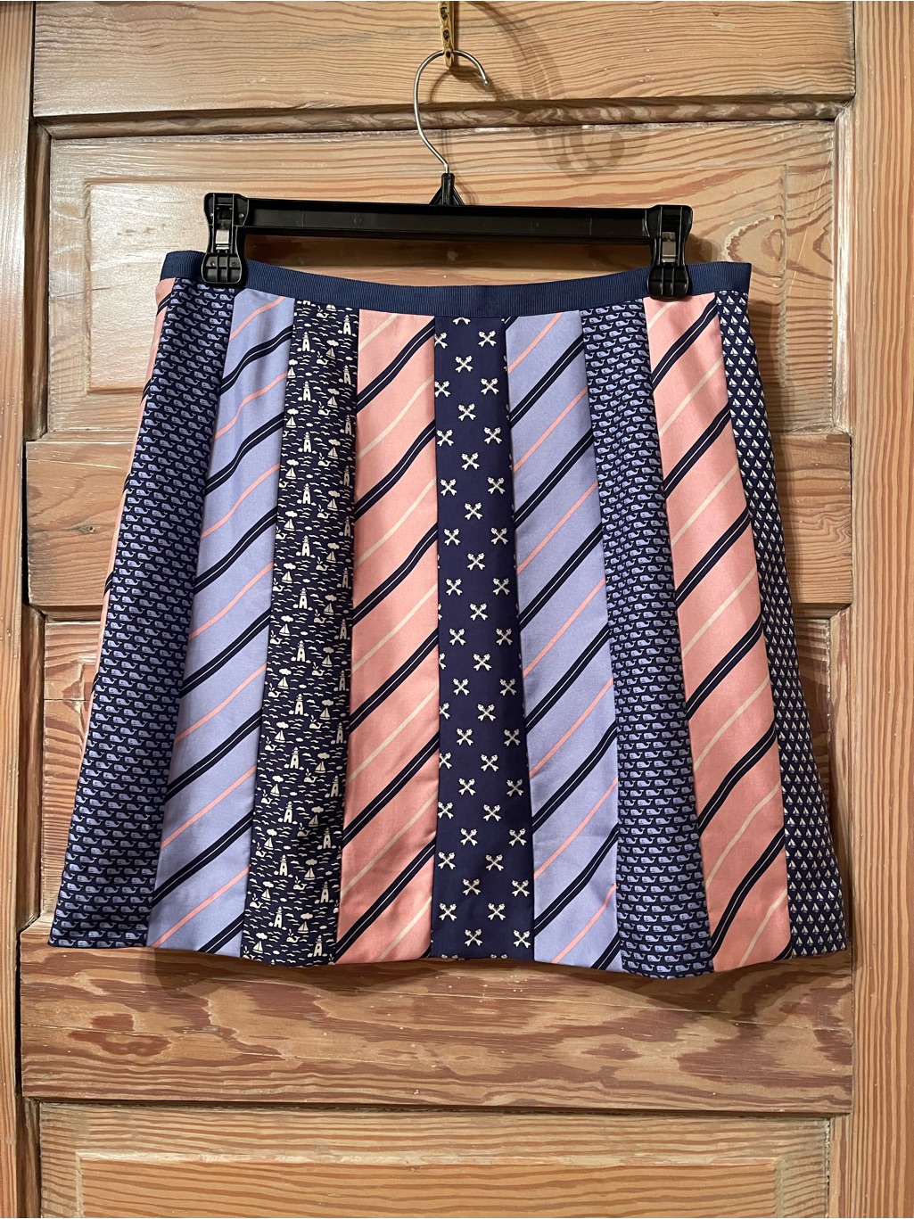Vineyard Vines Silk Tie Skirt